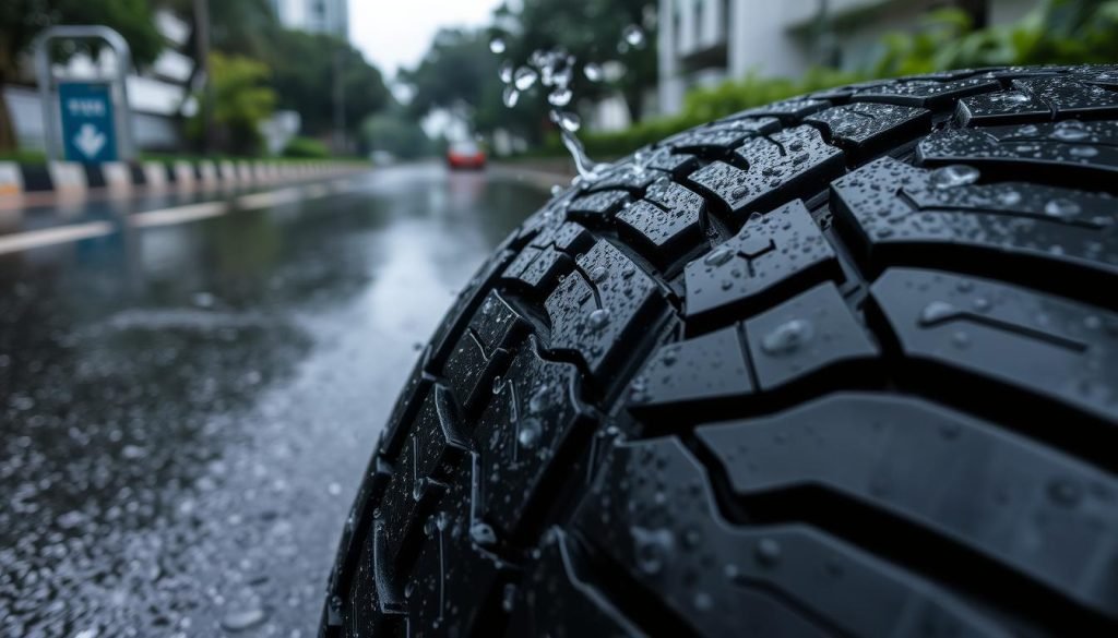 wet road performance
