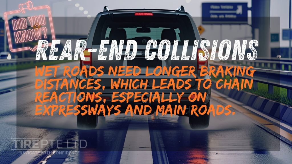 Common accident scenarios during wet weather | tyre shop singapore | tire pte ltd