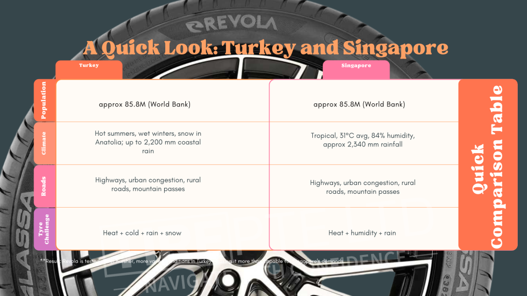 A quick look   a comparison of turkey and singapore | tyre shop singapore | tire pte ltd
